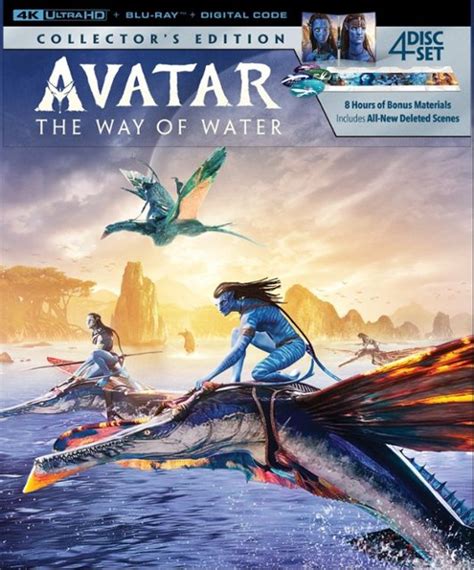 avatar: the way of water dvd|Avatar: The Way of Water 4K Collectors Edition (4K Ultra HD